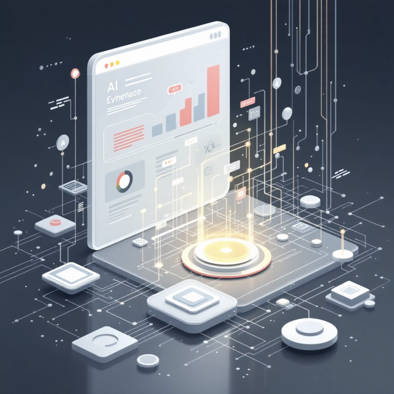 Modern travel technology and digital innovation with global connectivity